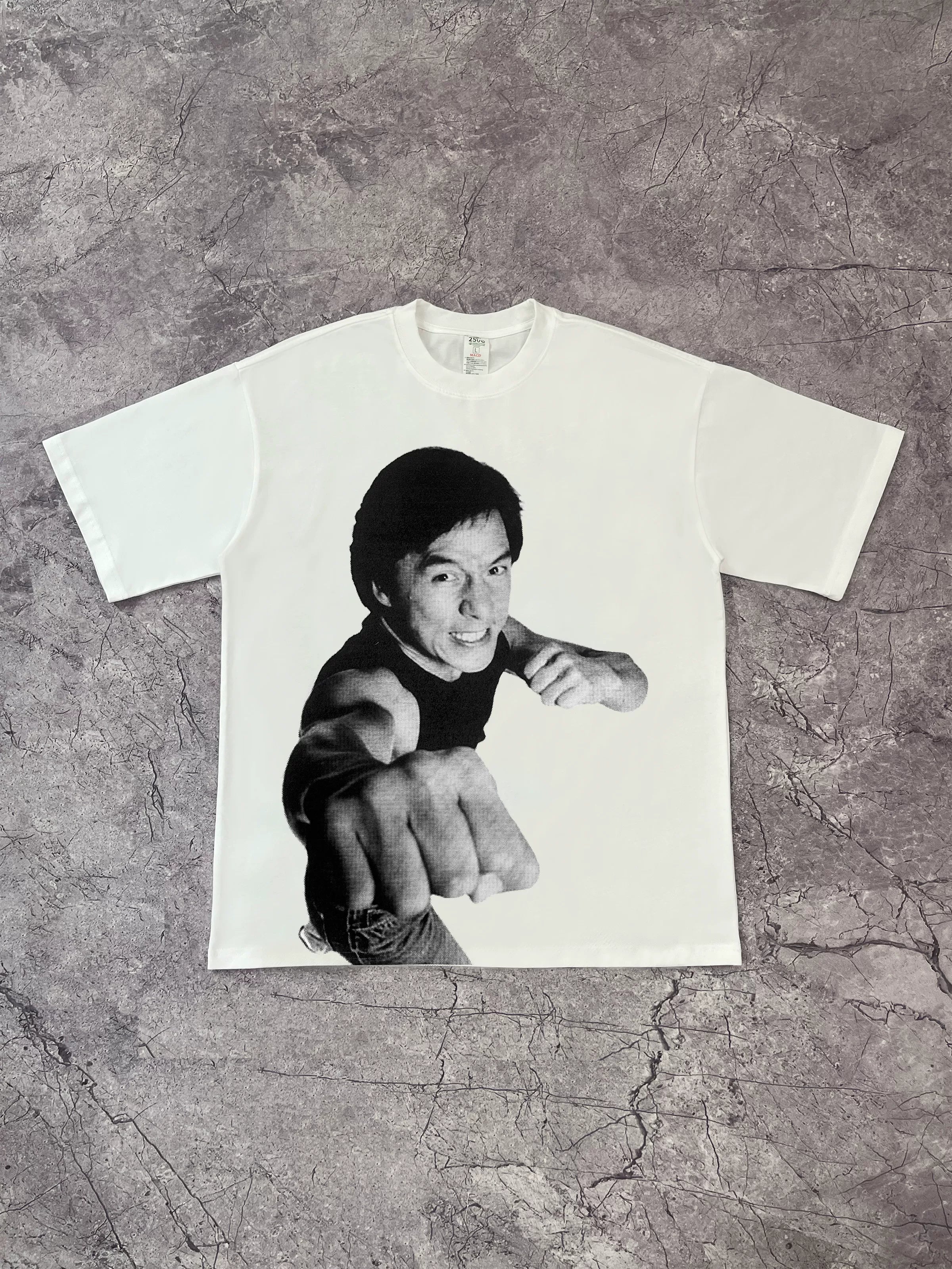 DKNT Character Print Casual Loose Tee