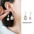 ParanoidP Strawberry Cake Pendant Earrings