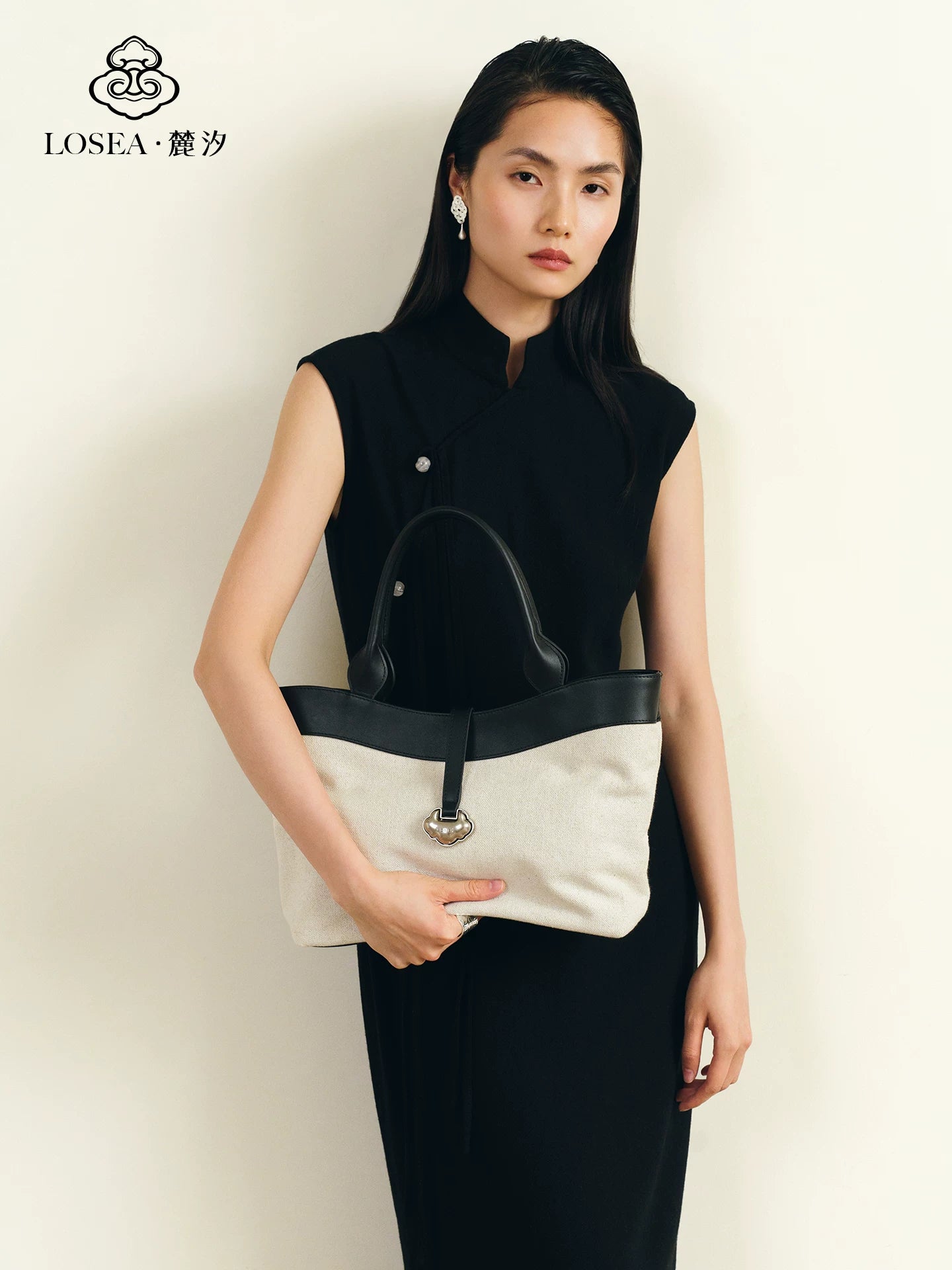 LOSEA First-layer Cowhide Handbag
