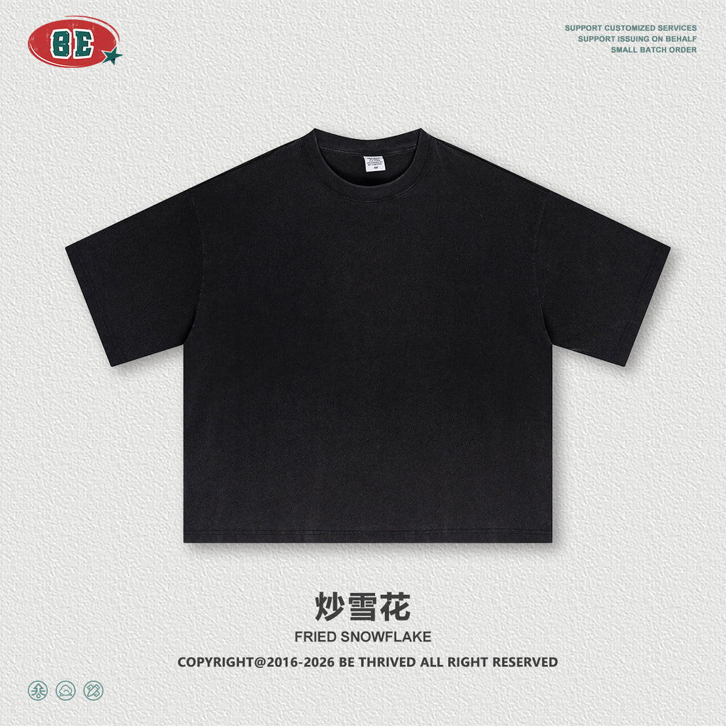 BE Retro Loose Short Wide Casual Tee