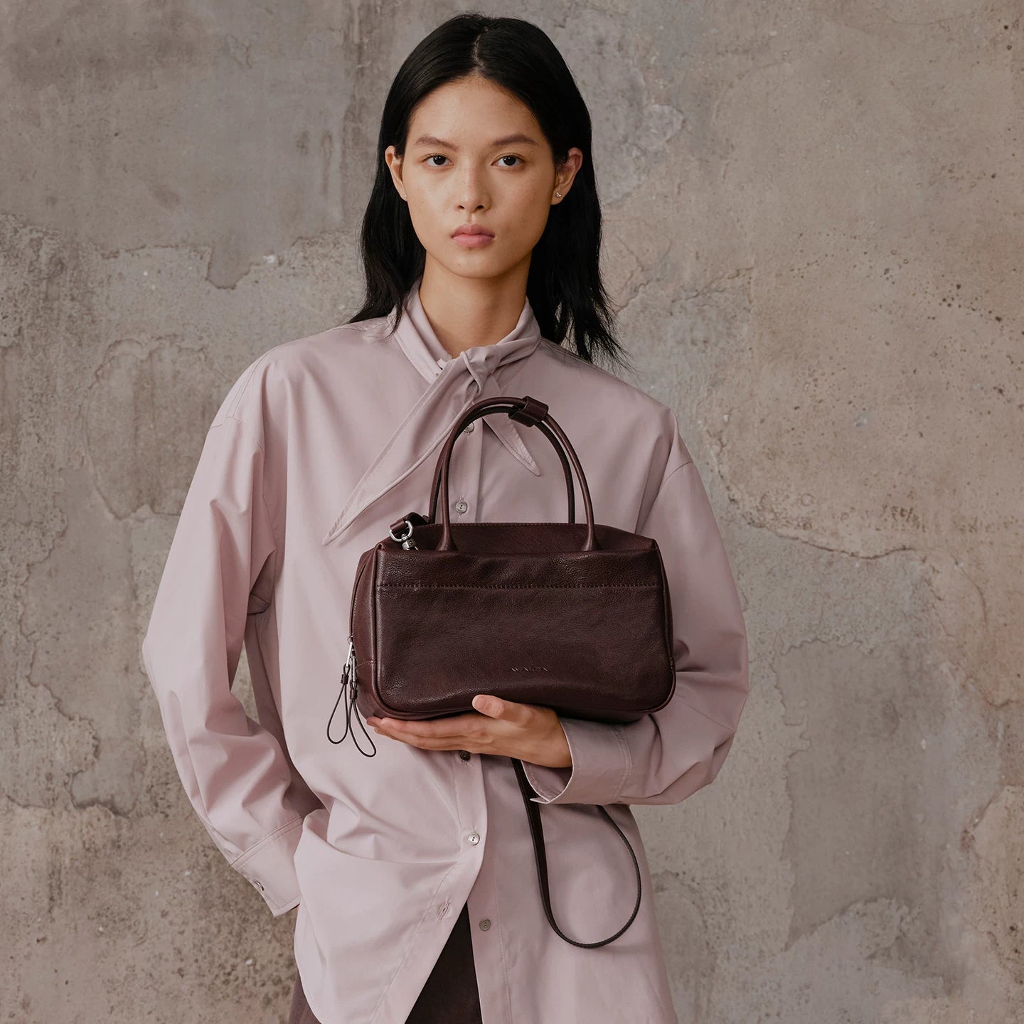 AVALEA Vintage Handheld Shoulder Bag