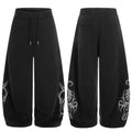 NOMANIAI Totem Print Scimitar Casual Sweatpants