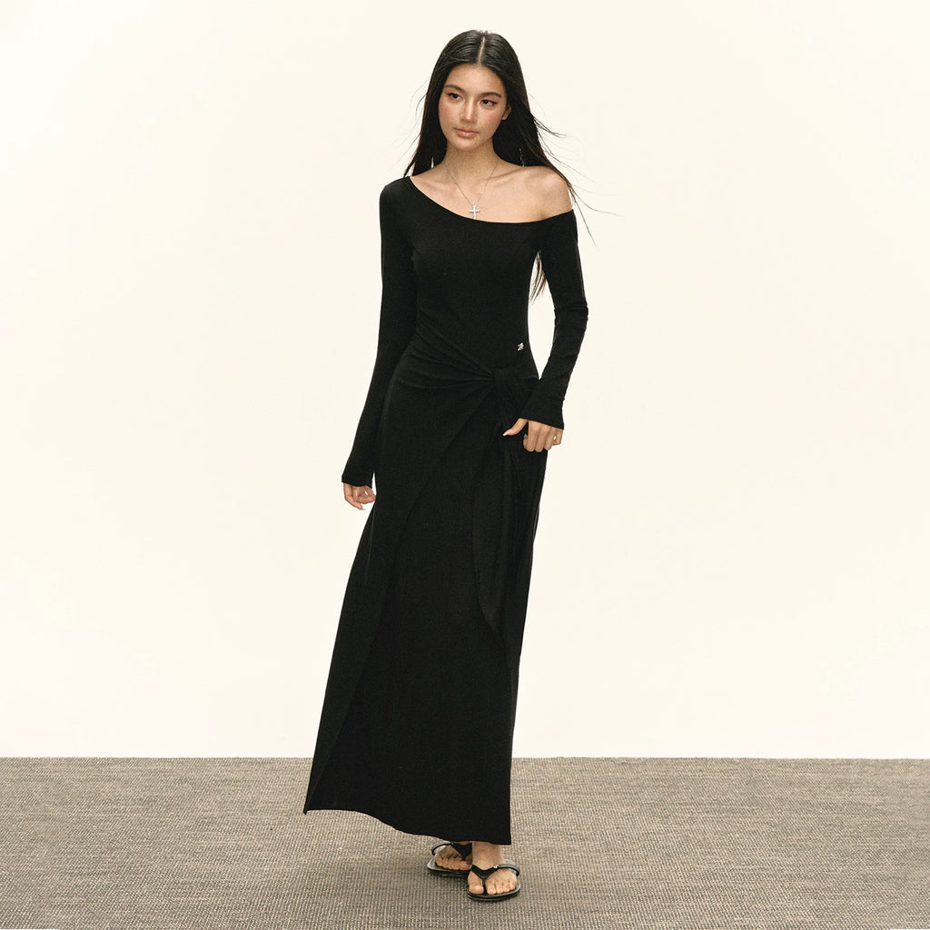 Ariseism Retro Temperament Slim Dress