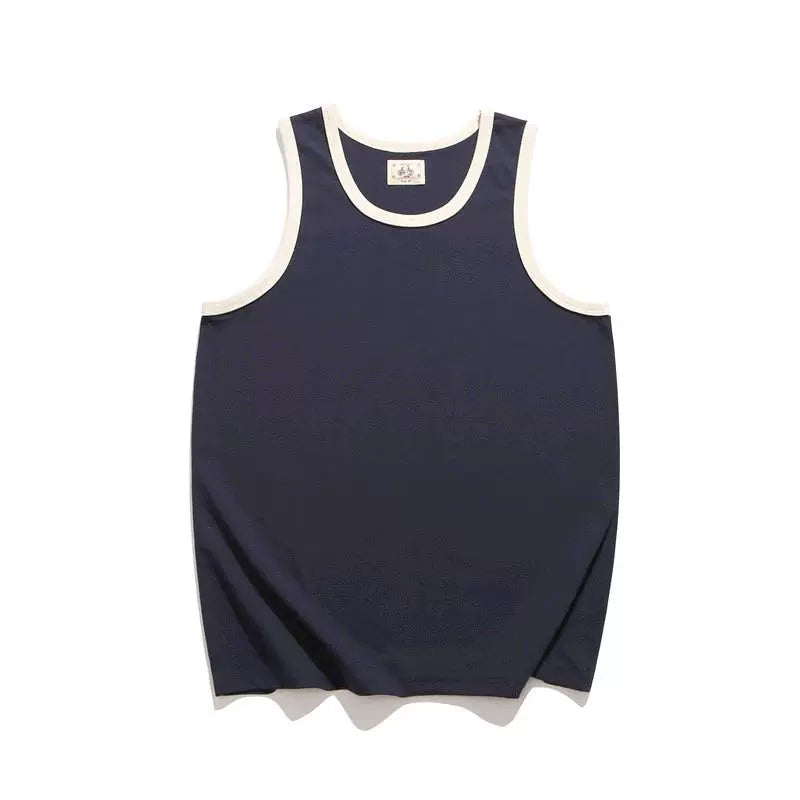 PrintAce Retro Old Sports Loose I-shaped Vest