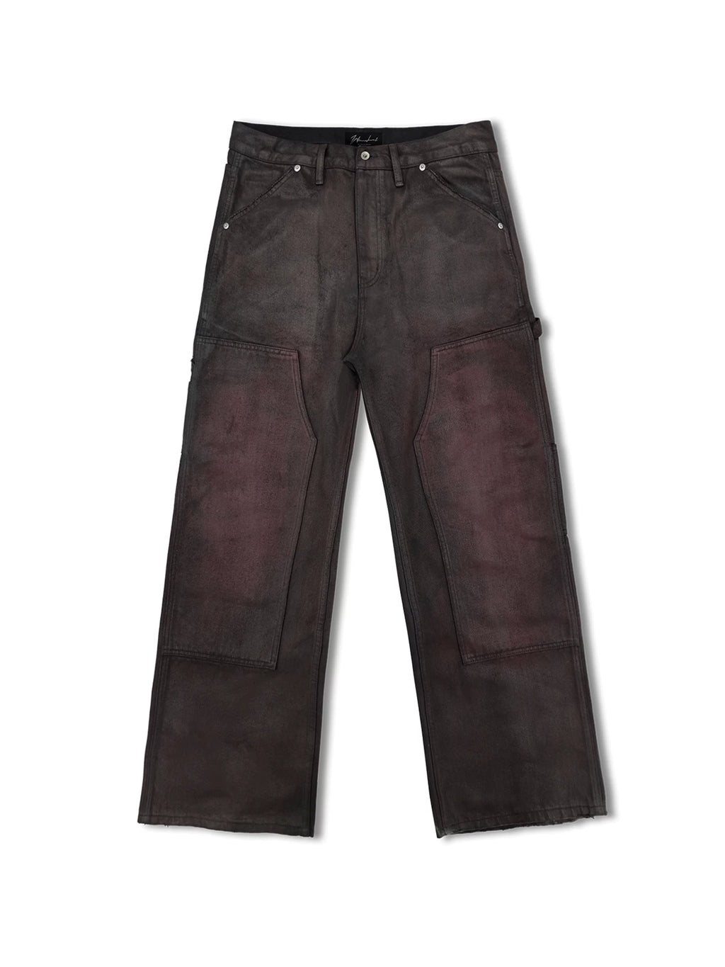 WANNA LAB Vintage Straight Casual Overalls