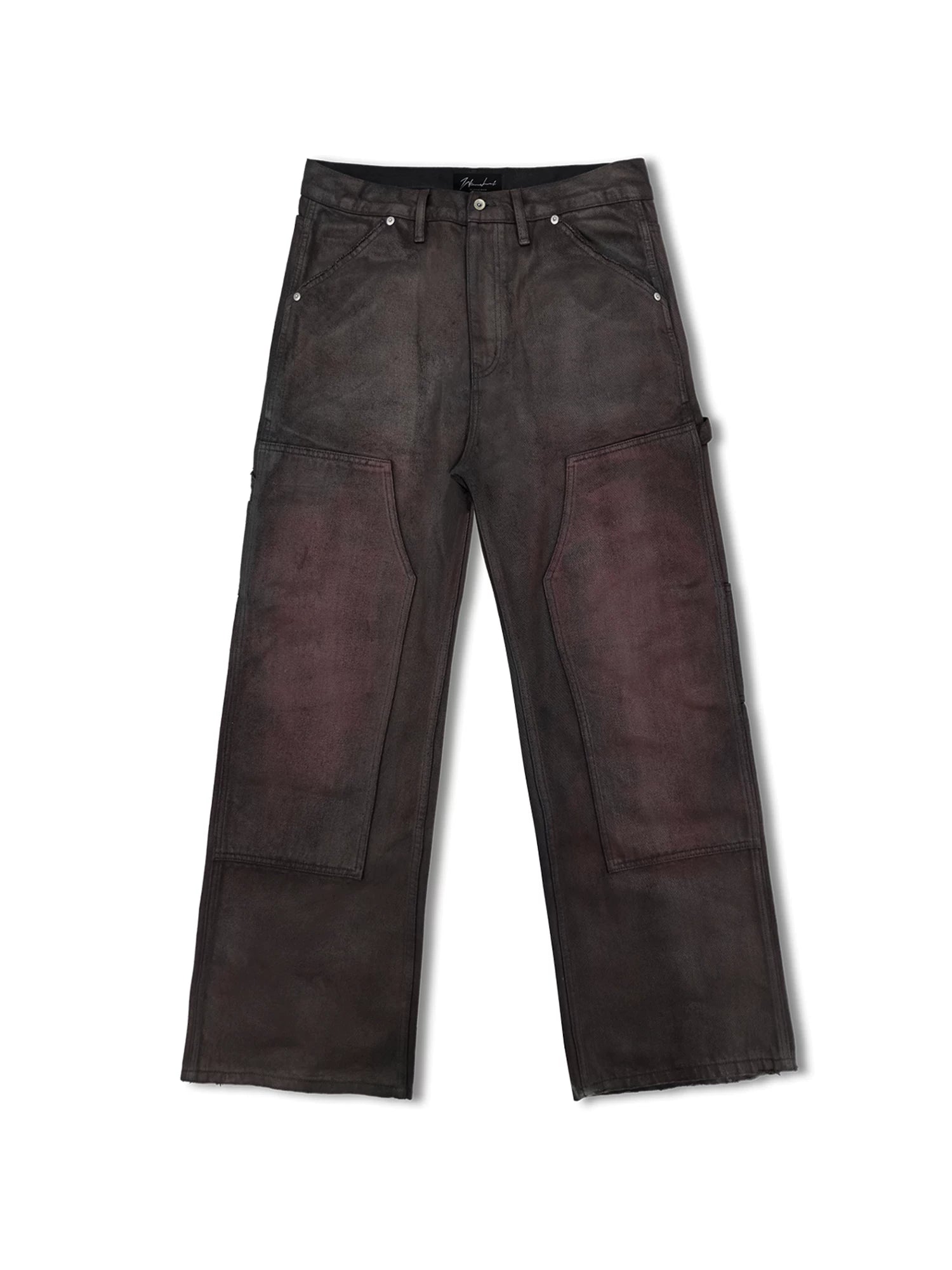 WANNA LAB Vintage Straight Casual Overalls