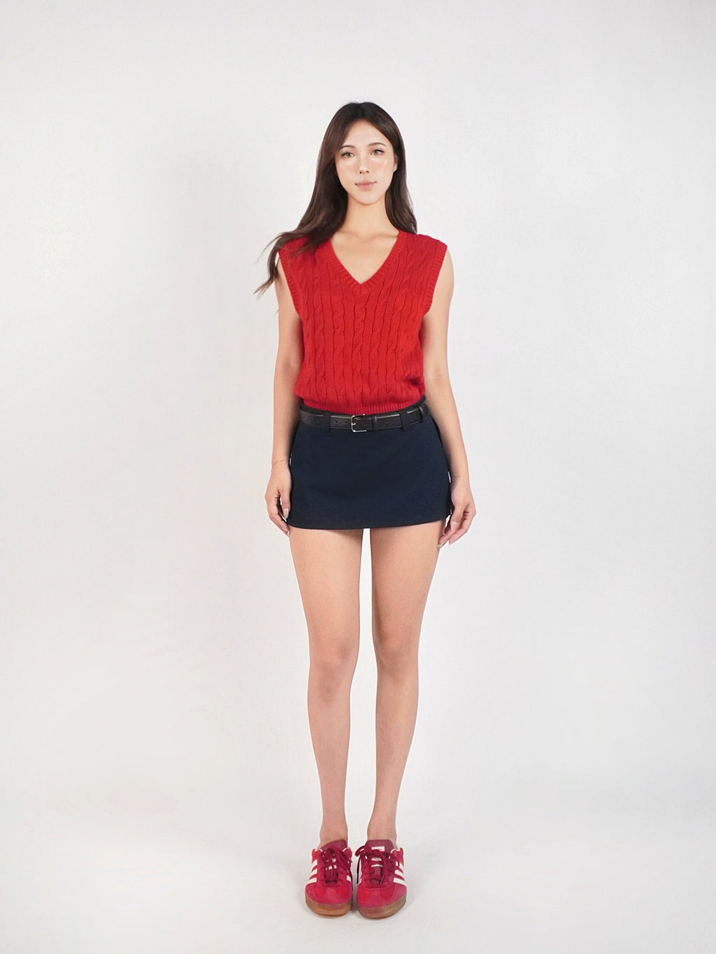 Jim Kennet Classic V-Neck College Twist Vest