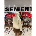 Pusumede Temperament Comfortable Hooded Warm Fluffy Jacket