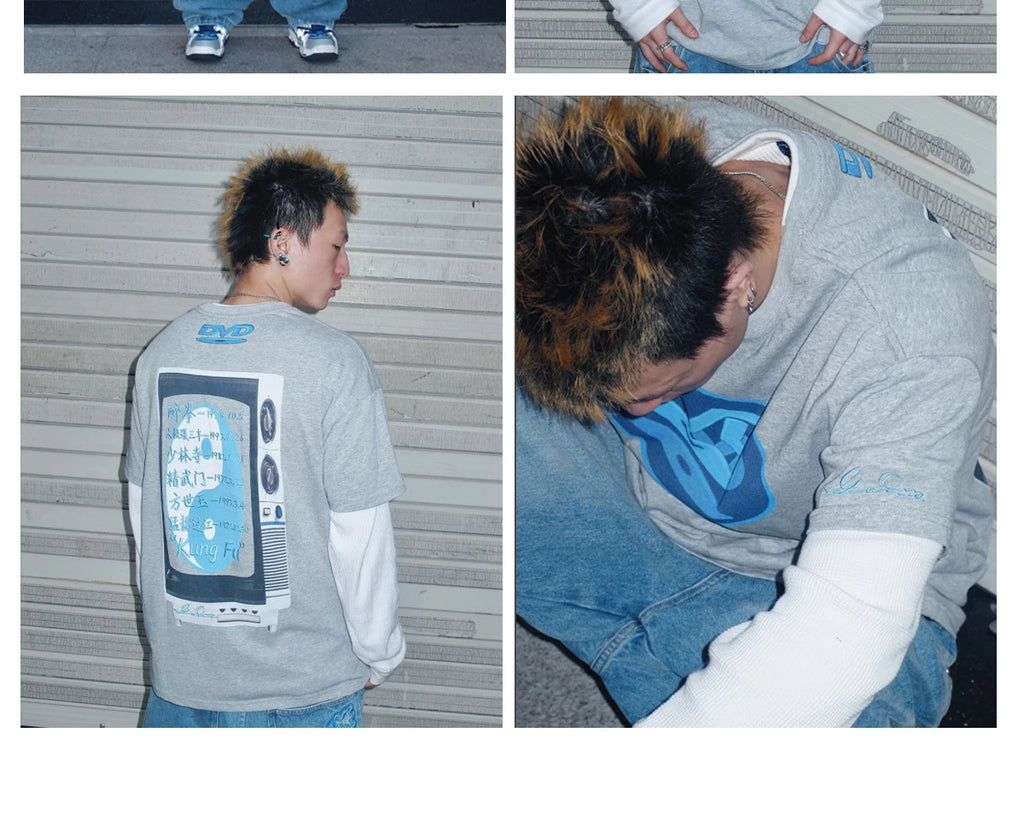 GameOne Loose Hip Hop Casual Tee