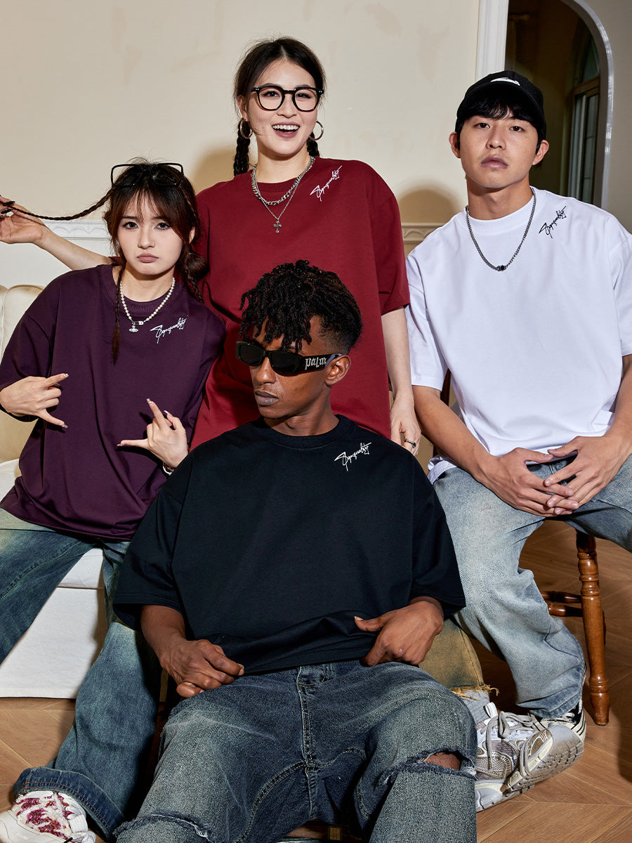 The 76th human NMK handwritten 100% Cotton Tee