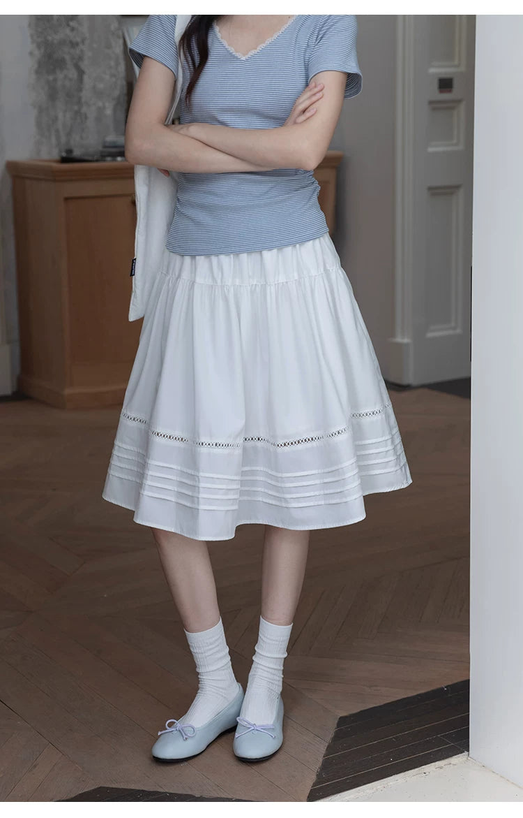 XUJING High Waist Skirt