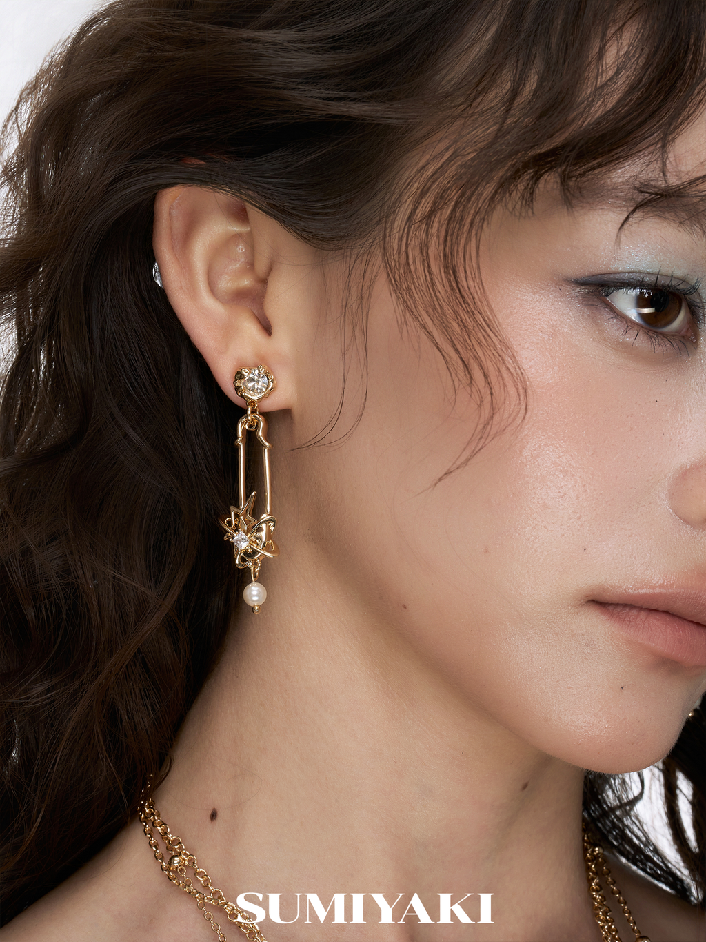 SUMIYAKI Light Luxury Paper Clip Earrings