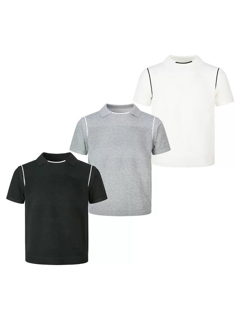 EME Retro Loose Lapel Tee