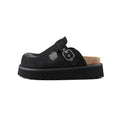 HANQIAORJI Denim Bag Head Platform Heightening Birkenstocks