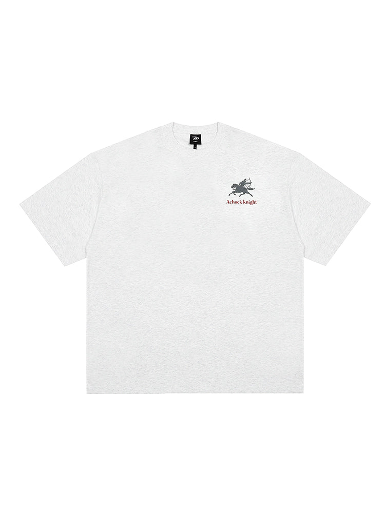 Achock Knight Print Casual Tee