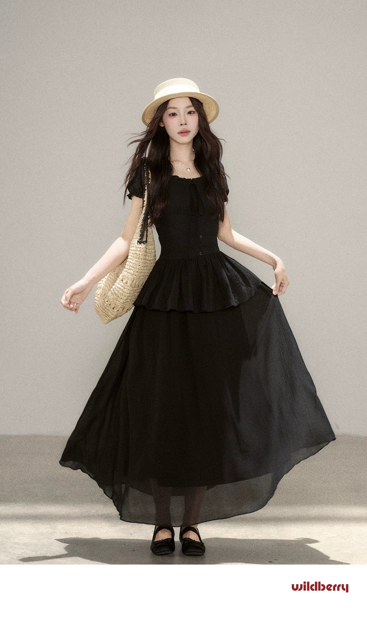 Wildberry Temperament Waist Dress