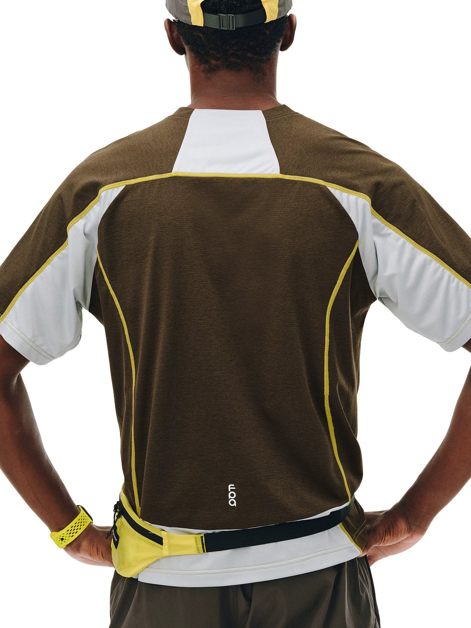 FPA Contrasting Splicing Quick Drying Casual Tee