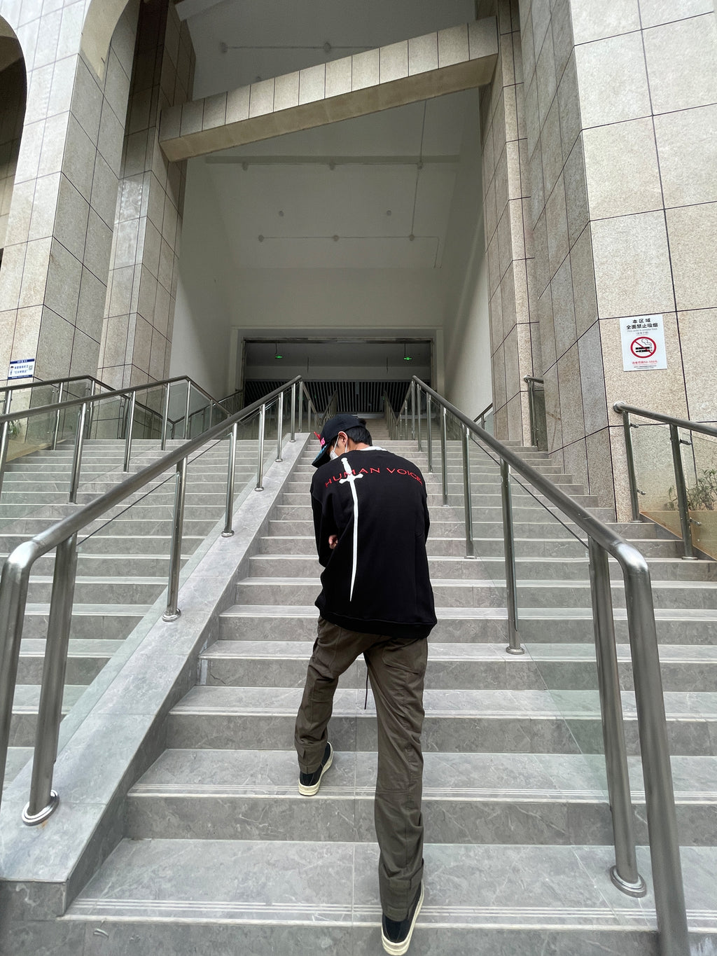 Human Voices Knight and Sword Heavy Crew Neck Sweater