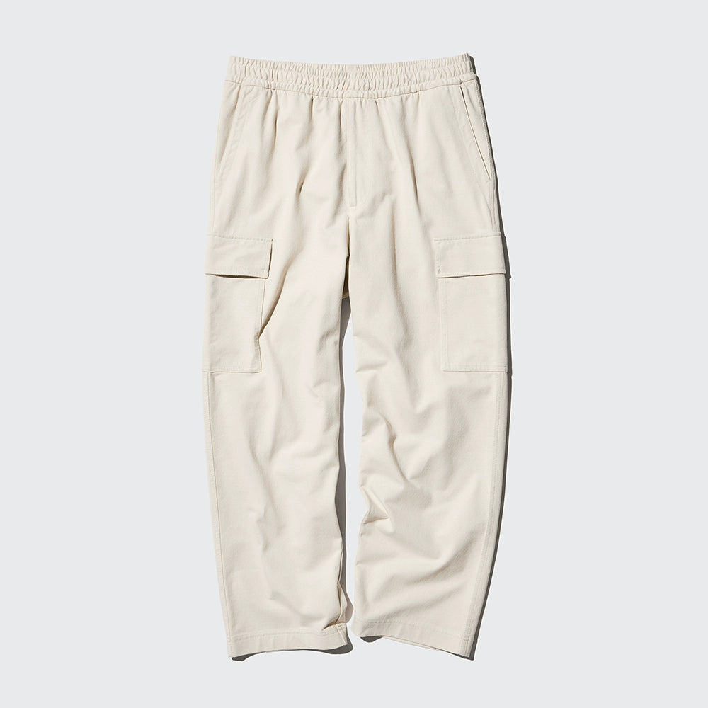 Uniqlo men's clothing and women's clothing washed loose casual tooling nine-point pants/easy casual pants 474100 473177