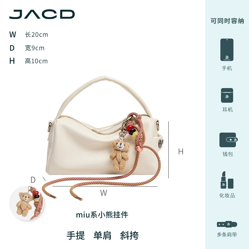 JACD Premium Sense Portable Messenger Cylinder Bag