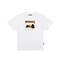 MMBBT Cartoon Printed Front Shoulder Loose Versatile Tee