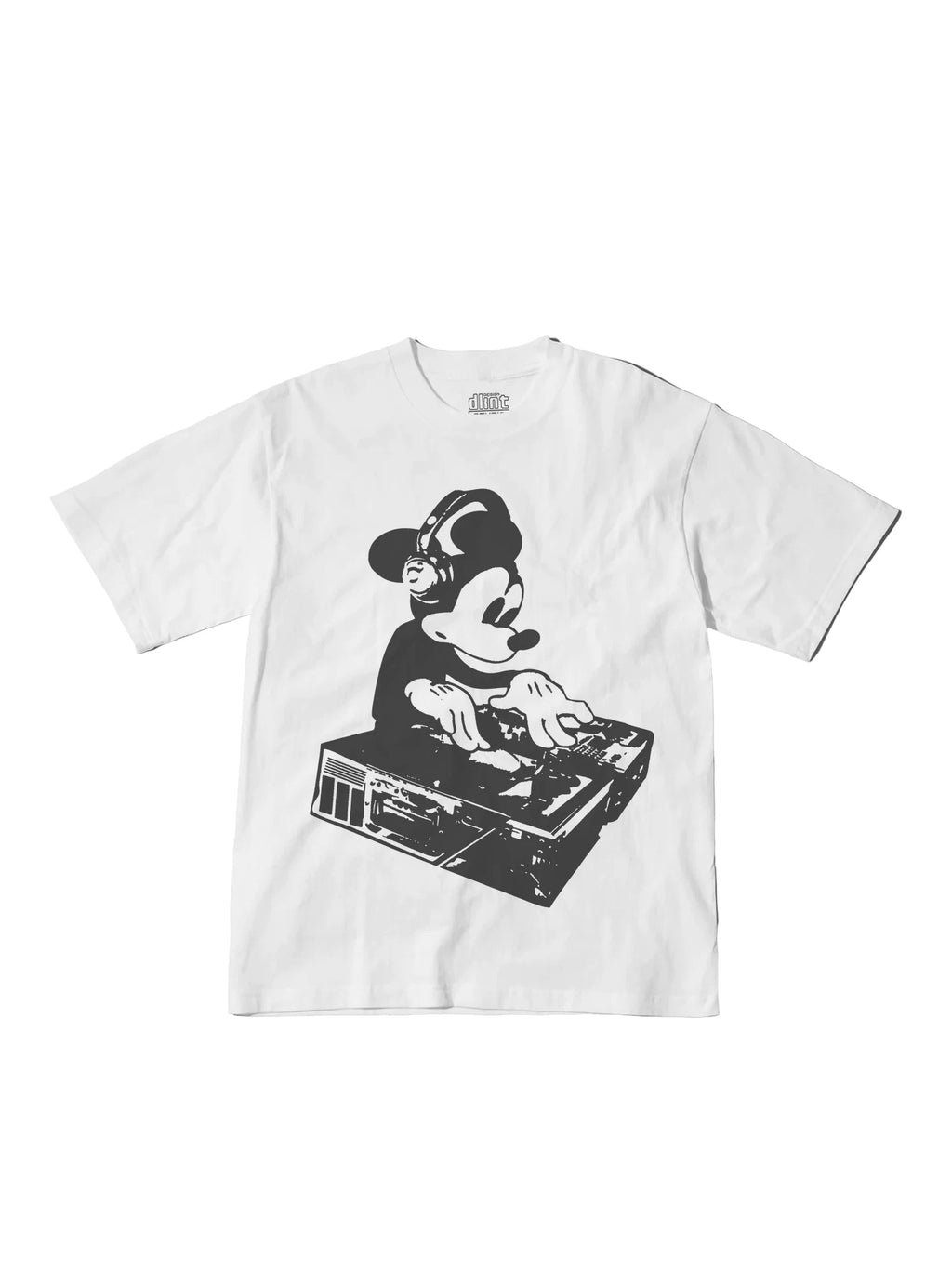 DKNT Mickey Print Crew Neck Tee