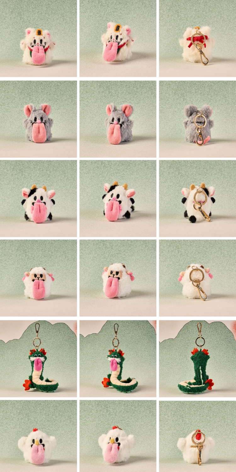 GRAF Zodiac Zodiac Plush Keychain