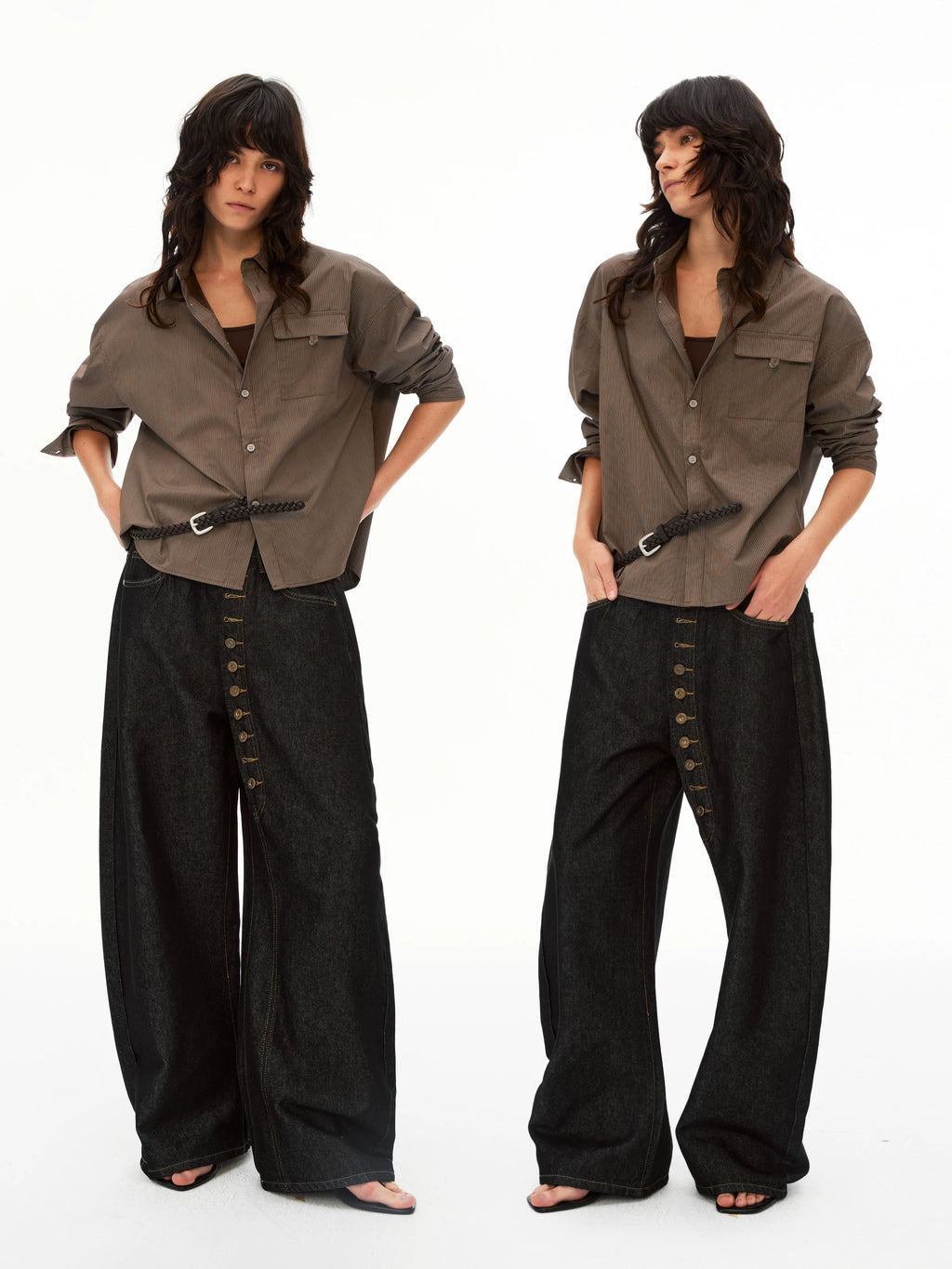 MADWITCH Loose Wide Leg Versatile Casual Pants