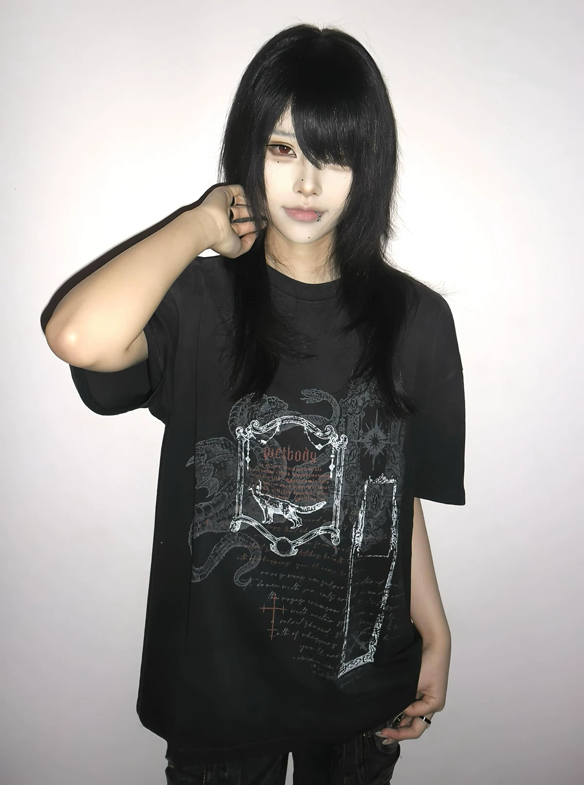 Wetbody Niche Loose Casual Tee