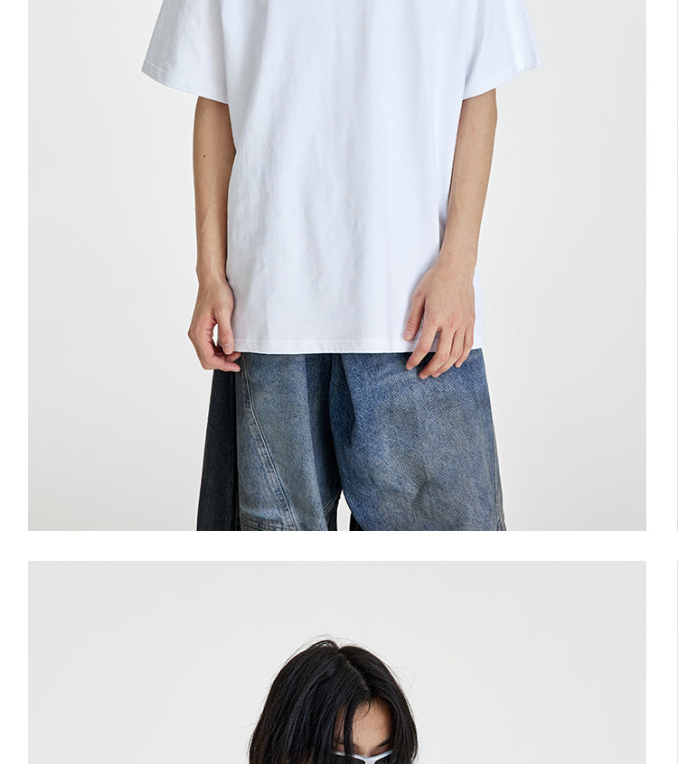 (NMK) X LOGO Heavy Cotton Loose Tee