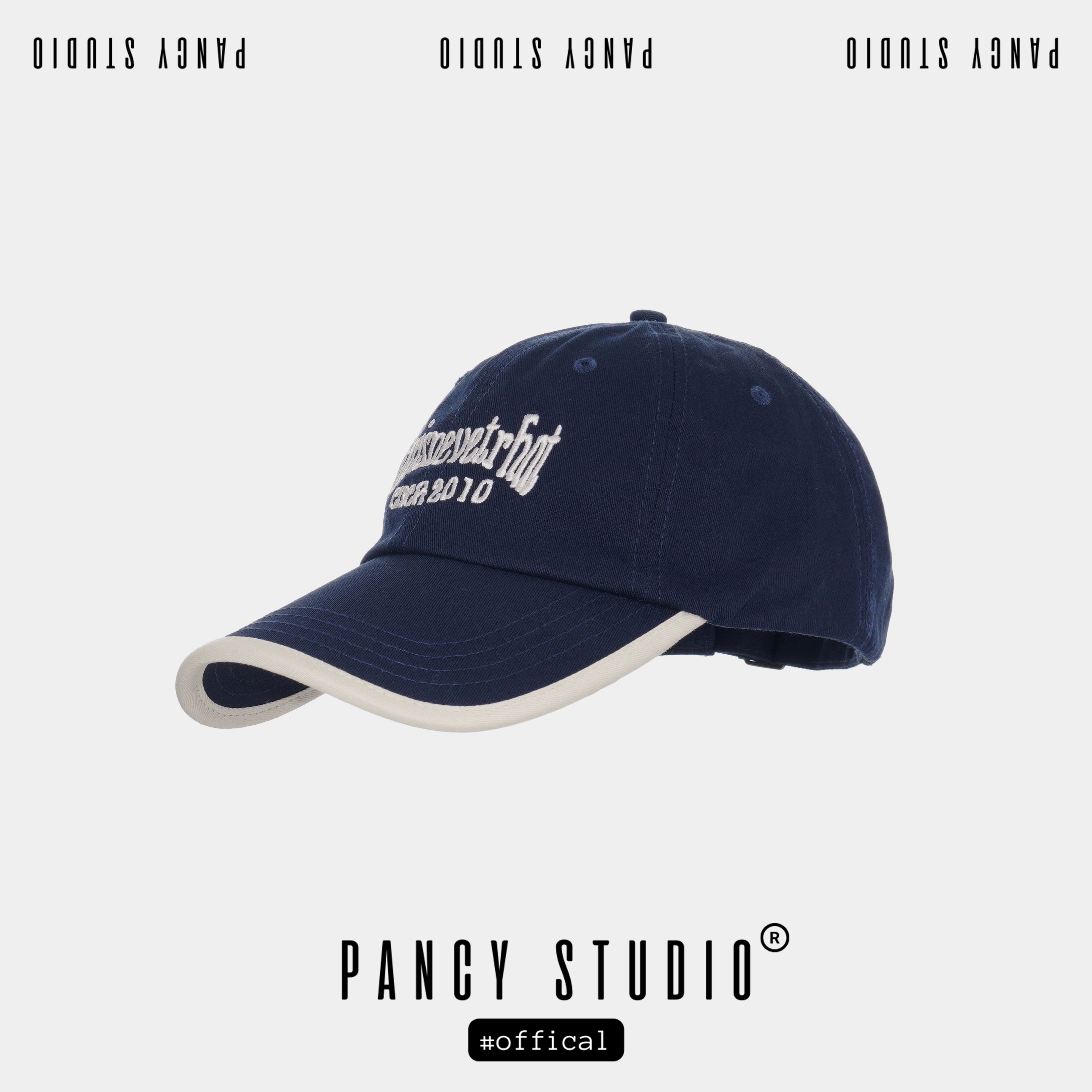 PANCY Vintage Embroidered Alphabet Baseball Cap girl