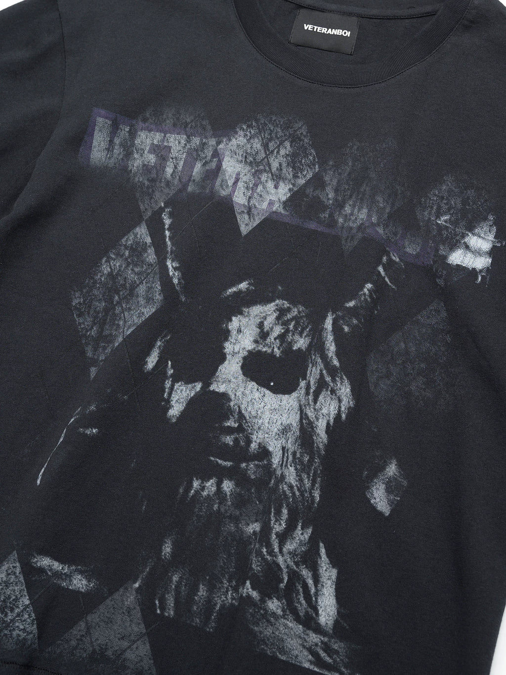 VETERANBOI Lamb of God Print Casual Tee