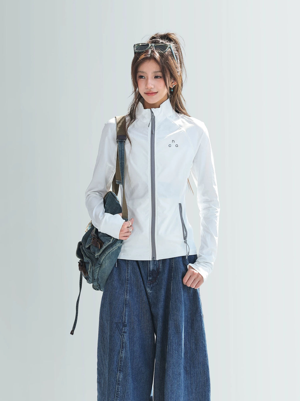 CHANT2nd Slim-fit Stand-up Collar Sunscreen Jacket