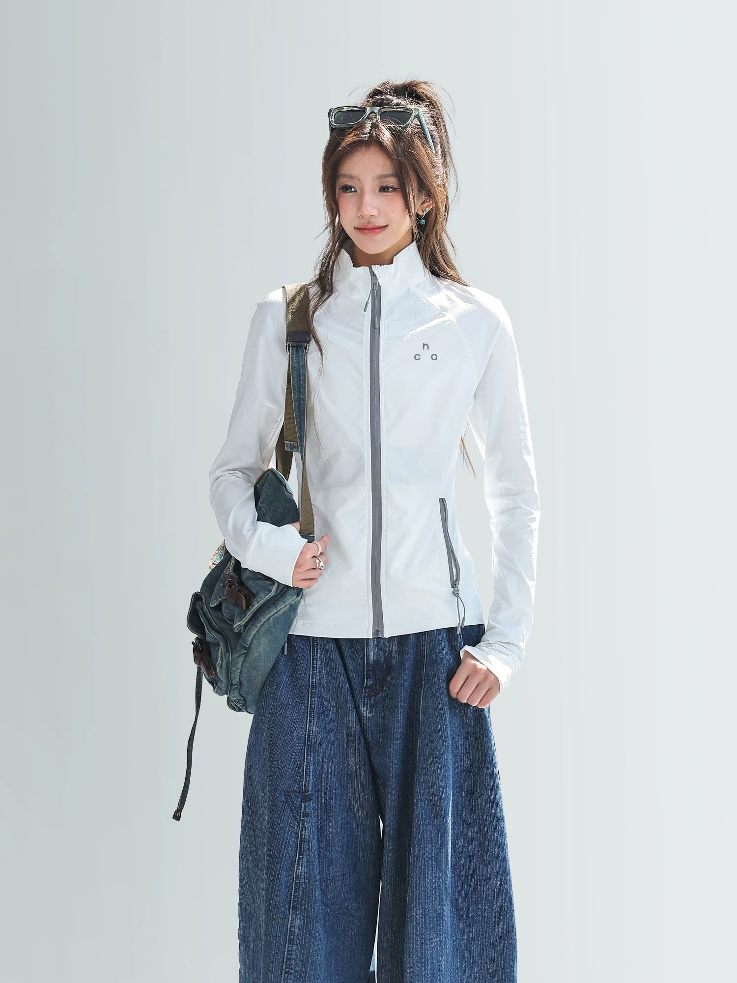 CHANT2nd Slim-fit Stand-up Collar Sunscreen Jacket