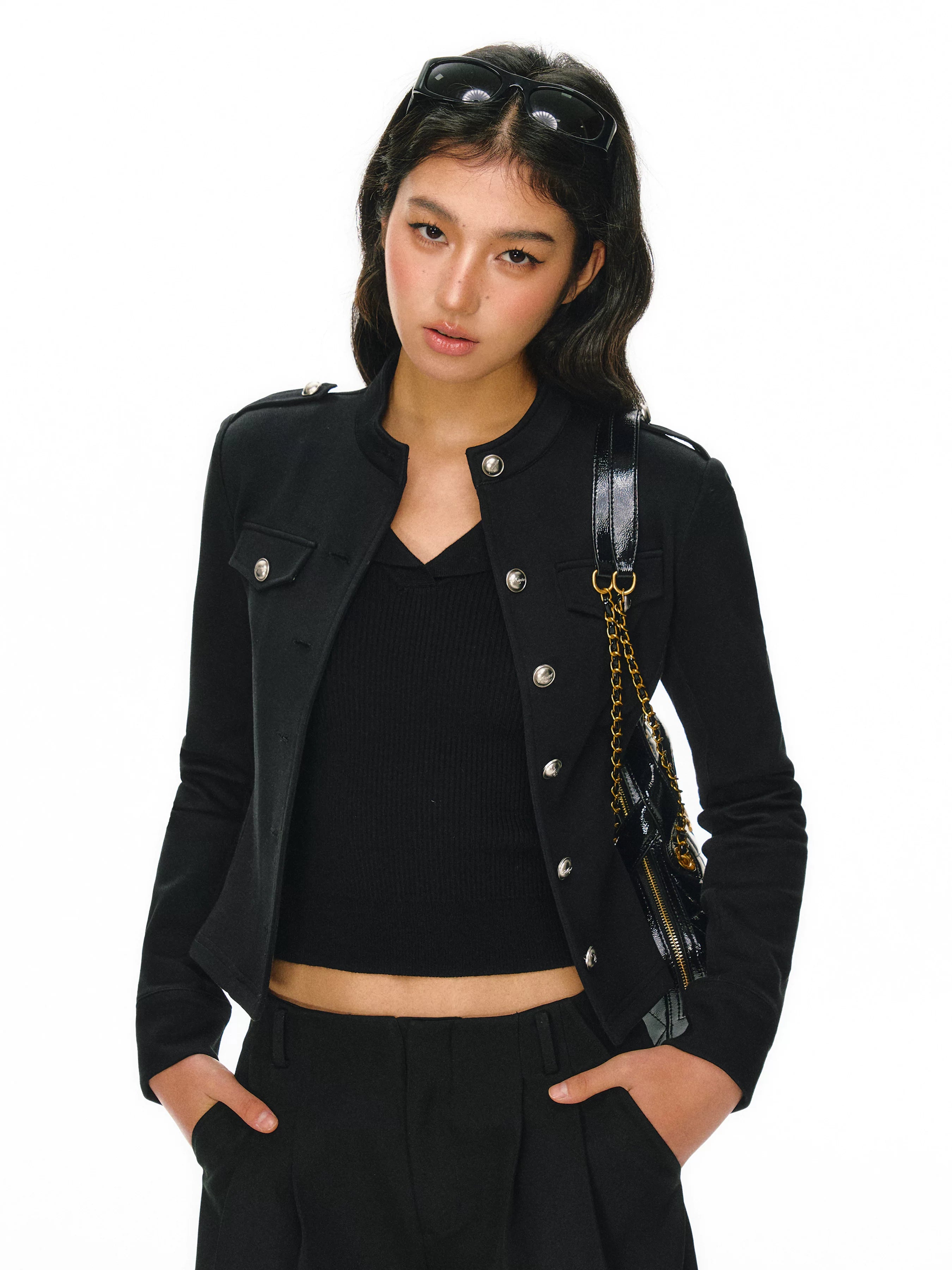 Ariseism Casual Versatile Short Jacket