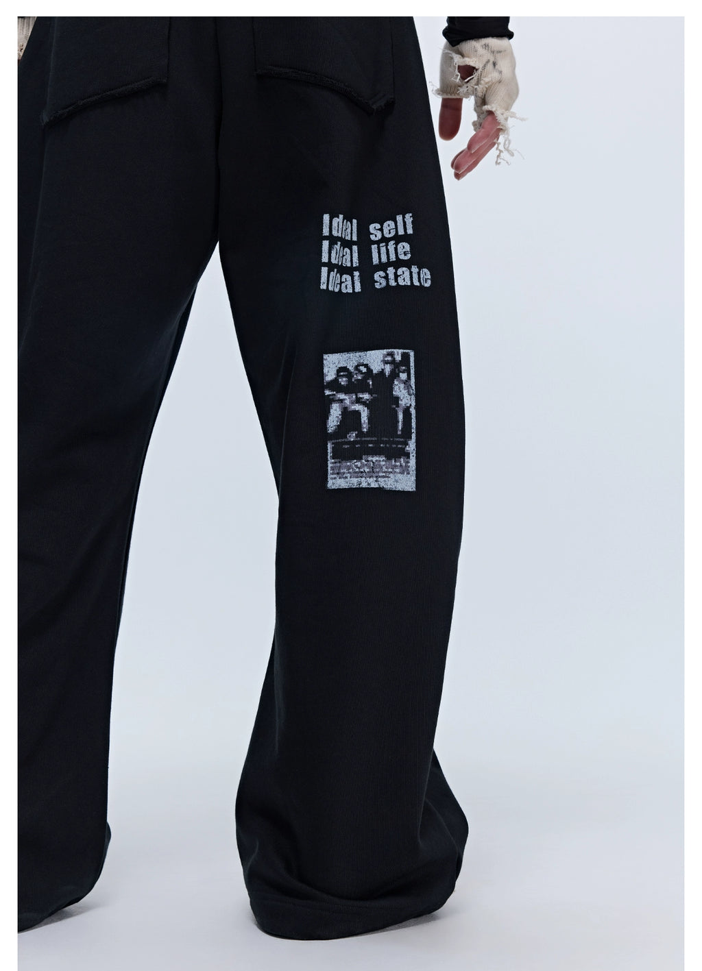 SGW "comfort zone" scimitar silhouette sweatpants