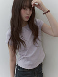 VOOE Fungus Lace Simple Casual Tee