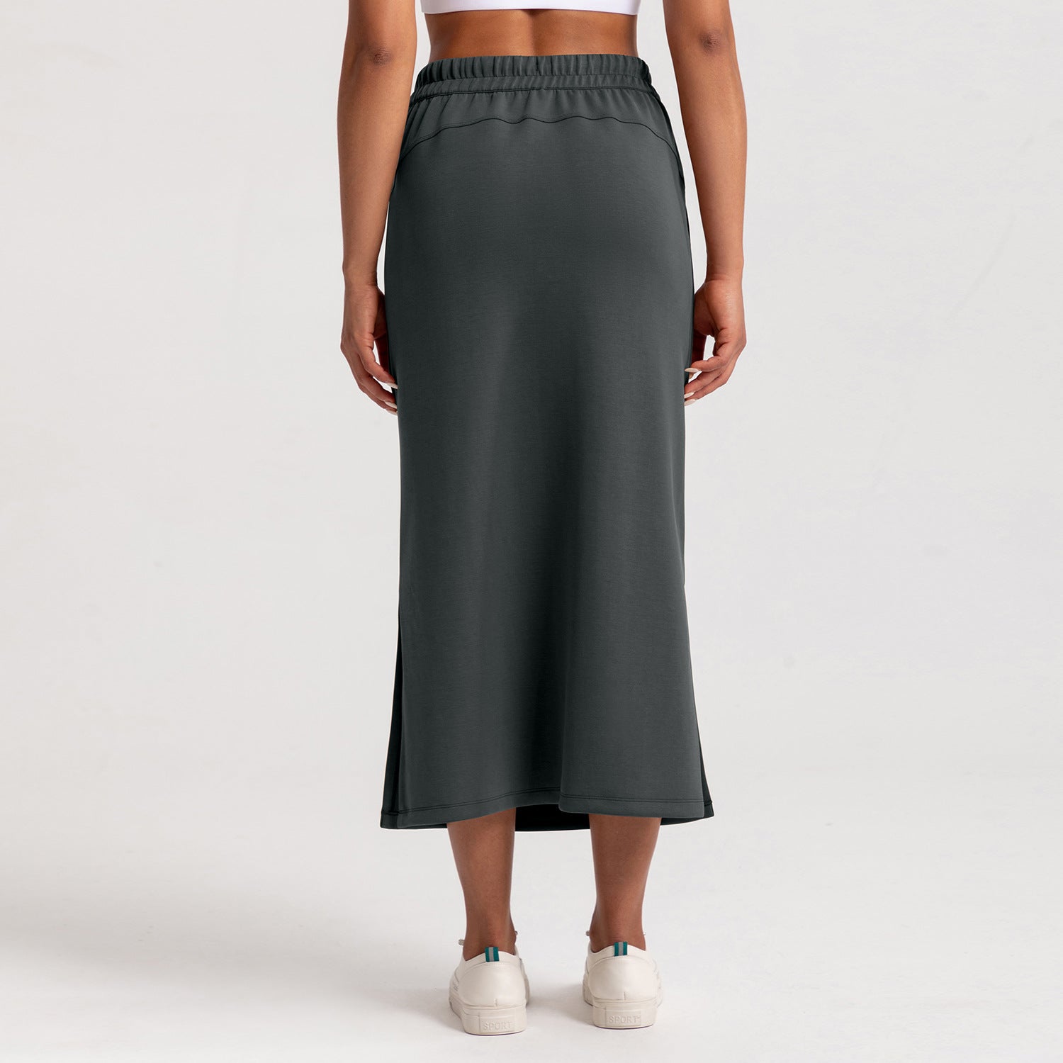 Athena Lulu High Waist Naked Sports Yoga Split Dress