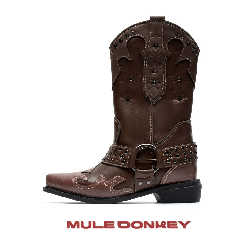 Donkey Mid Knight Boots