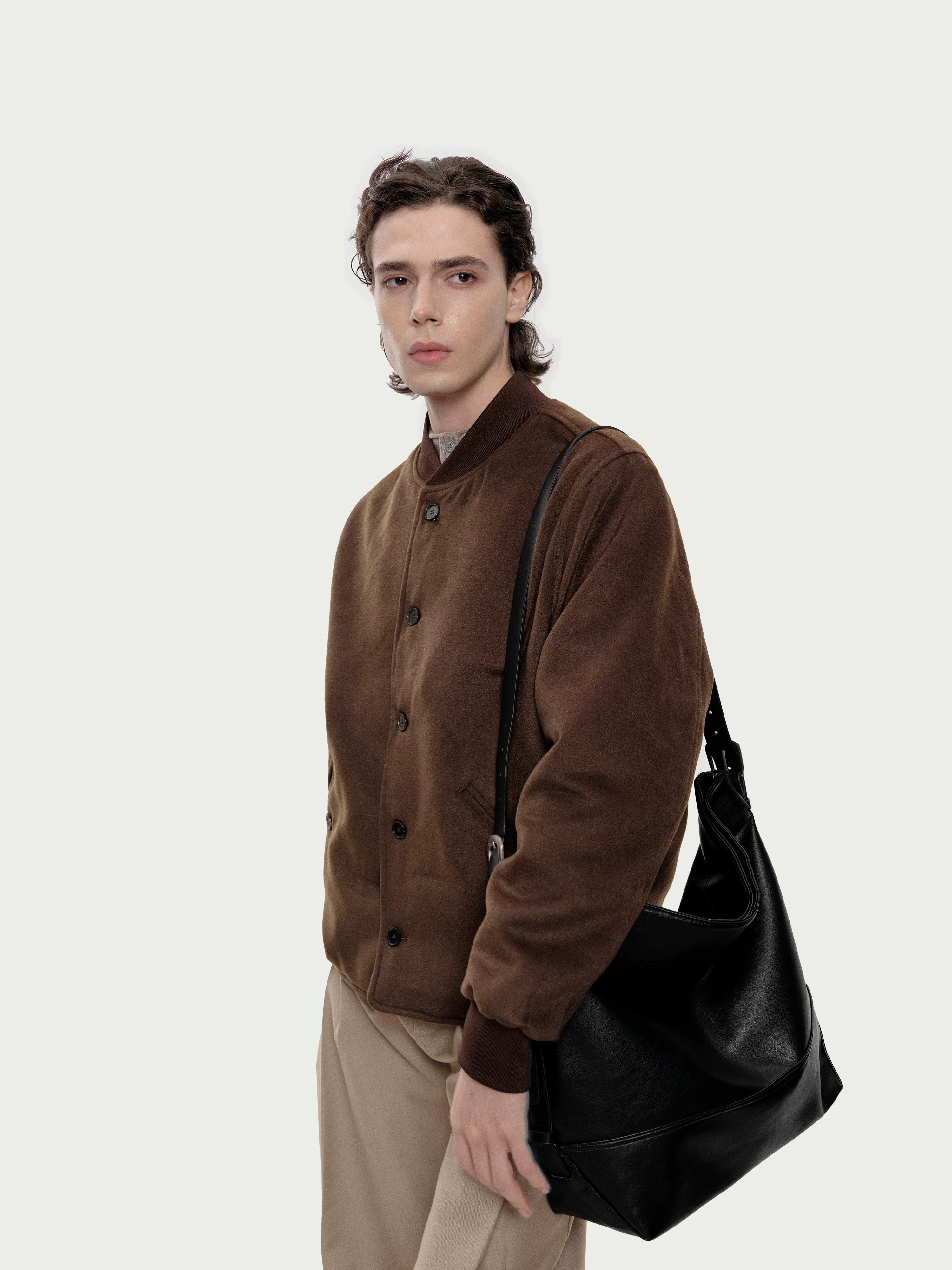 Stay The Night Pu Large Capacity Tote Bag