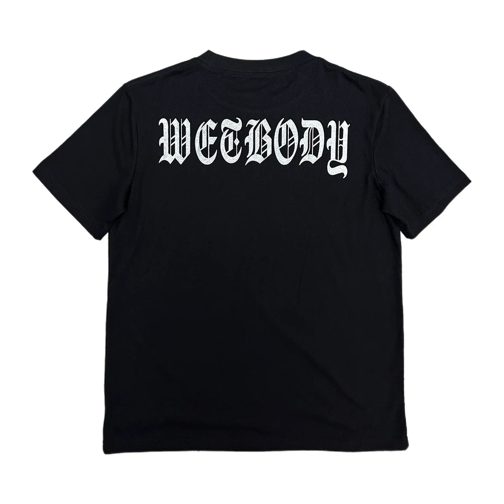 Wetbody Slim Casual Round Neck Tee
