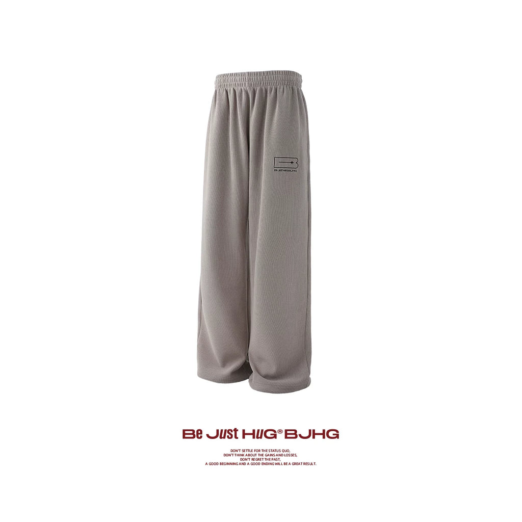 BJHG Red Corduroy Slack Sweatpants