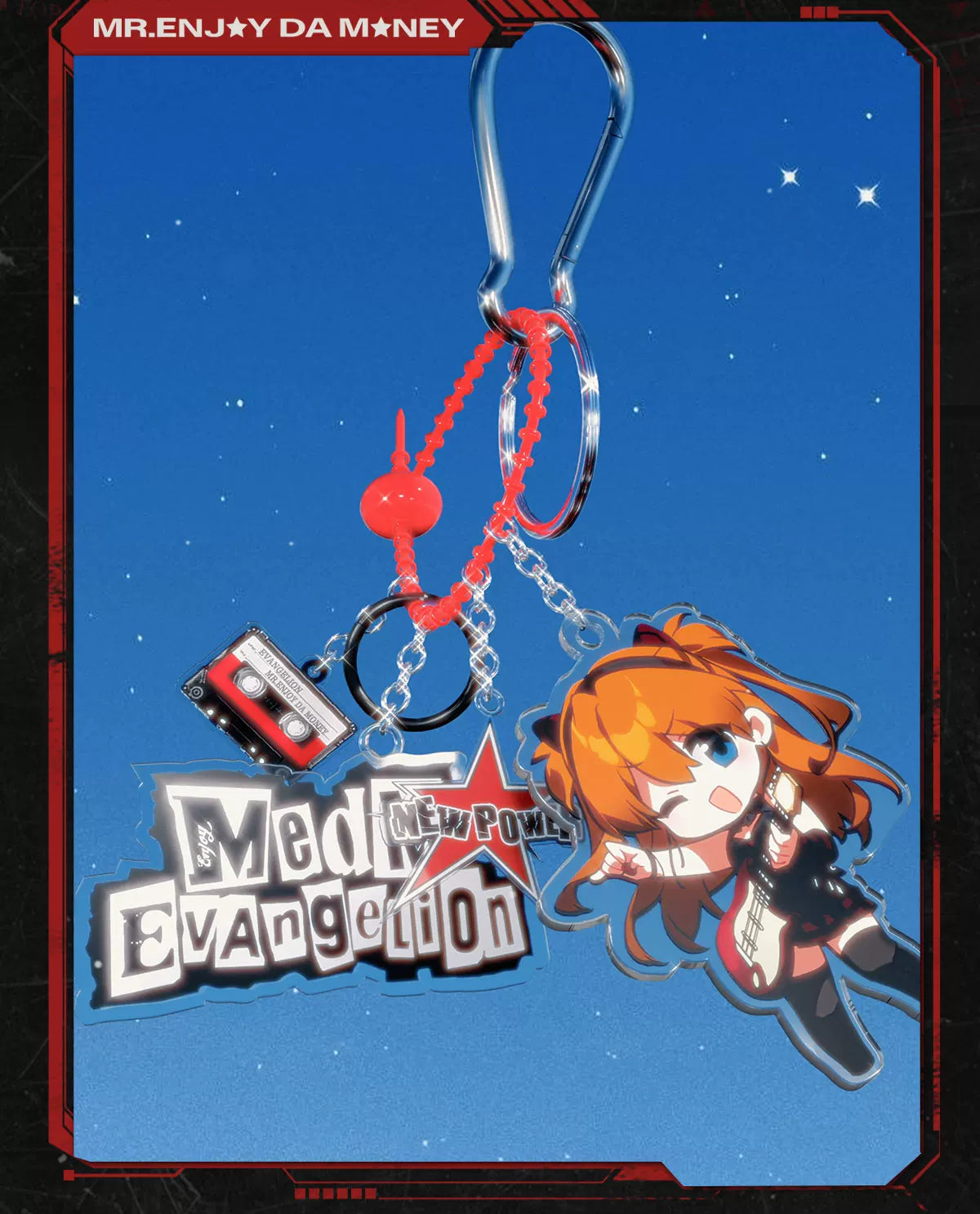 MEDM Anime Keychain
