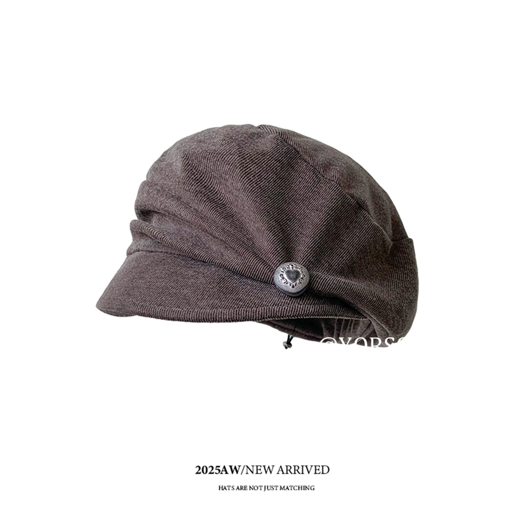 YORSOY Trendy Retro Pleated Cloud Beret