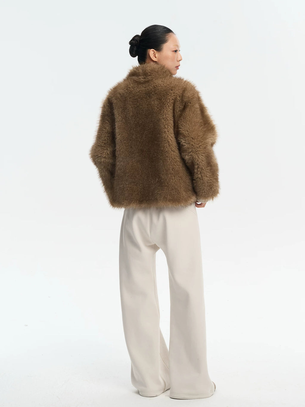 LINY LIBERTY Vintage Loose Plush Jacket