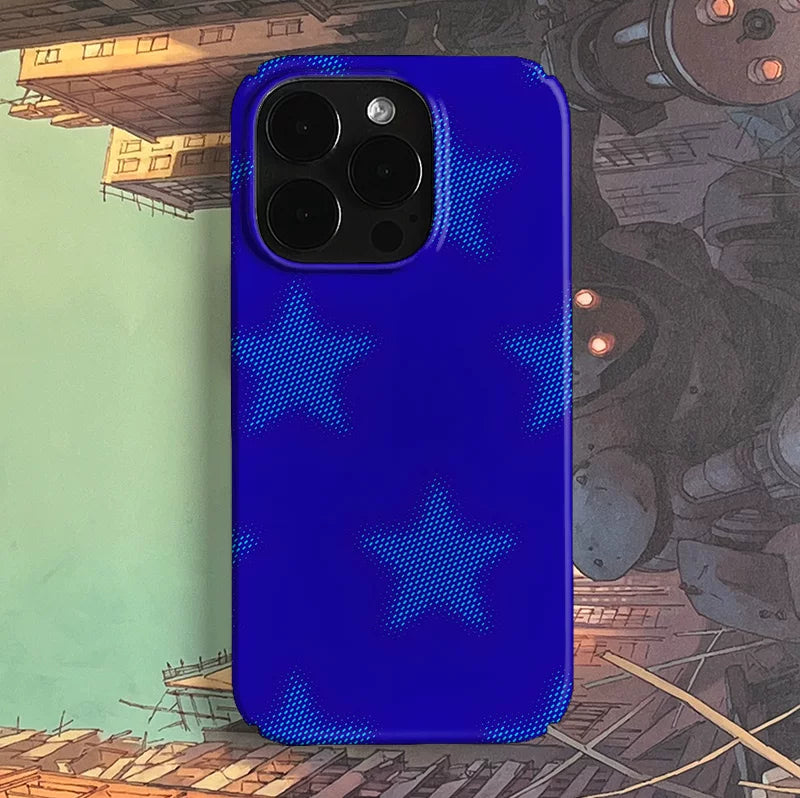 Pbcase Pixel Bluestar Niche Apple Phone Case