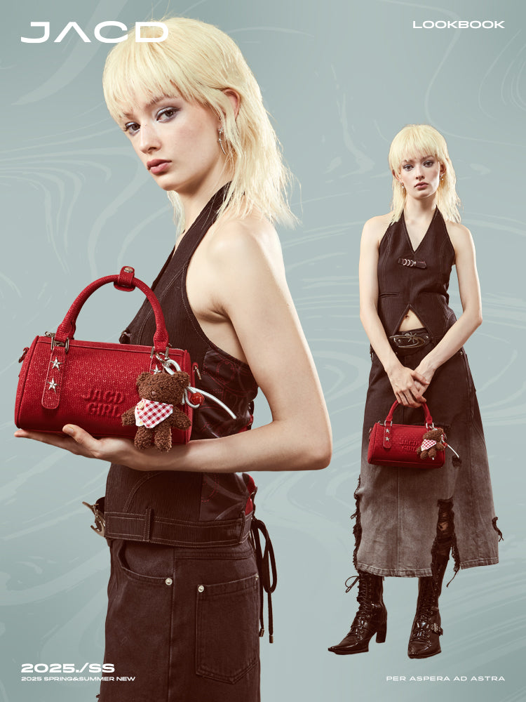 JACD Retro Niche Shoulder Bag Messenger Bag