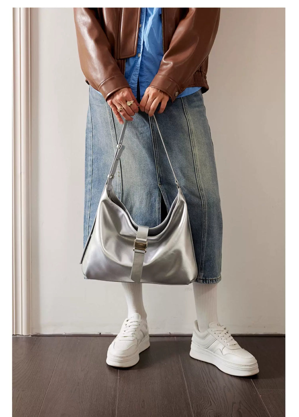La Festin Large Capacity Crossbody Tote Bag