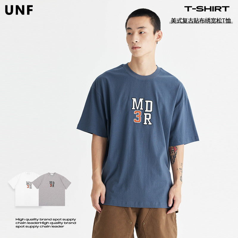 UNF x MD3R Patch Embroidery Tee