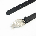 AVENUESON Metal Logo Belt